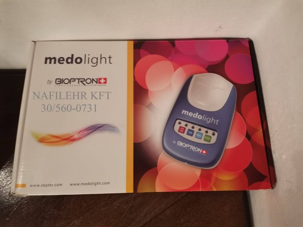 Zepter Bioptron Medolight gyri dobozban 2 v garancival, szmlval