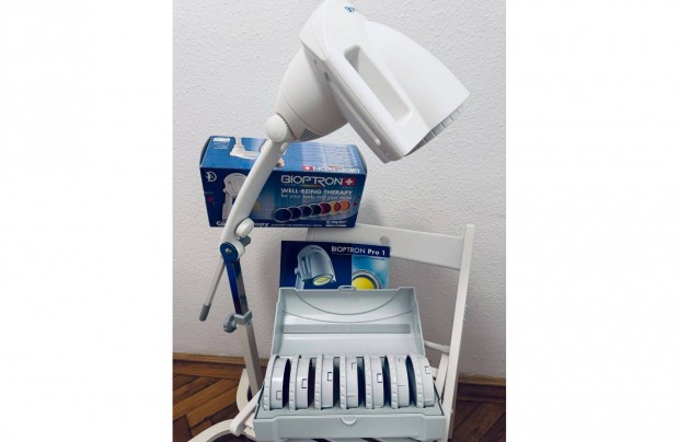Zepter Bioptron Pro1 lámpa gurulós állványon +Színek Garancia 1 Év