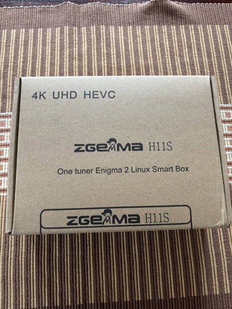 Zgemma 4K UHD Hevc enigma 2 beltri egysg