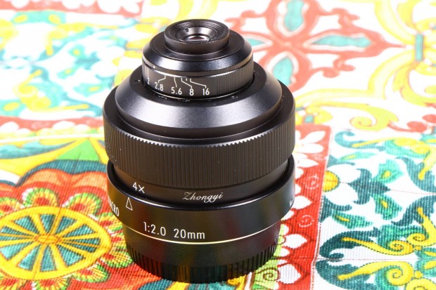 Zhongyi f2 20mm super Macro Nikon makr objektv 