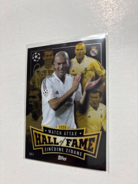 Zidane Hall Of Fame focis krtya