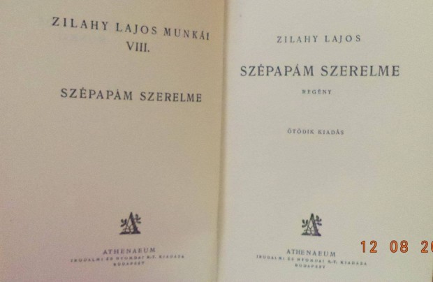 Zilahy Lajos: Szpapm szerelme