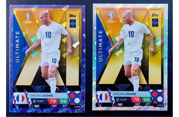 Zinedine Zidane Franciaorszg Ultimate XI + Purple Sapphire Ultimate