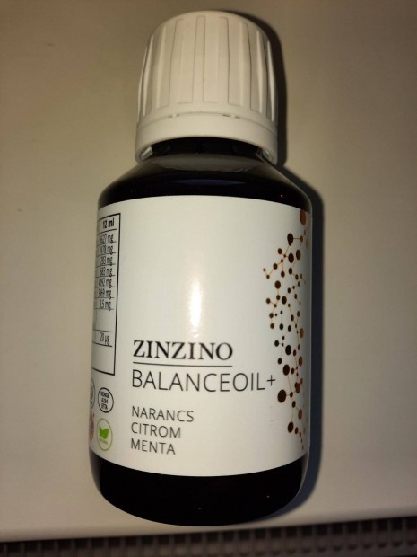 Zinzino Balanceoil+ Narancs Citrom Menta 100 ml