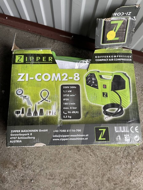 Zipper Zi-Com2-8 táskakompresszor szett