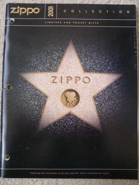Zippo katalgus 2001
