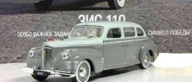 Zisz 110 Taxi kisauto modell 1/43 Elad