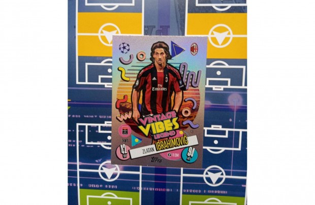 Zlatan Ibrahimovic (AC Milan) Vintage Vibes Legend kártya