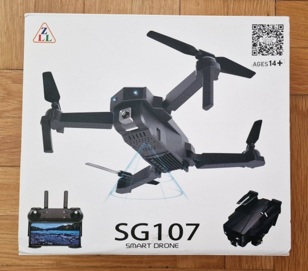 Zlrc SG107 Mini Drn Drone Quadcopter (110gr.) WIFI 4K 2 kamera
