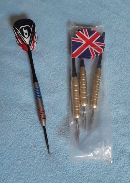 Zola darts fm nylkszlet, UK mints, 3 + 1 db