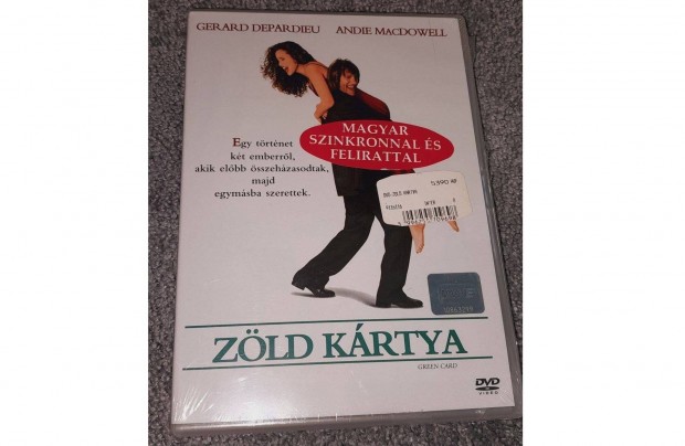 Zld krtya DVD (1990) j, Flis szinkronizlt (Grard Depardieu, And