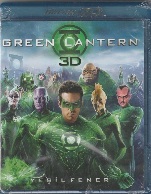 Zöld lámpás Blu-Ray 2D + 3D