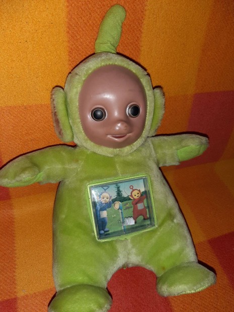 Zld teletubbies hasn mozg kpekkel 35 cm