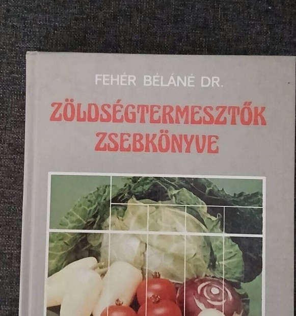 Zldsgtermesztk zsebknyve 1986. rgi szakknyv, knyv