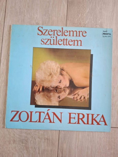 Zoltán Erika bakelit lemez