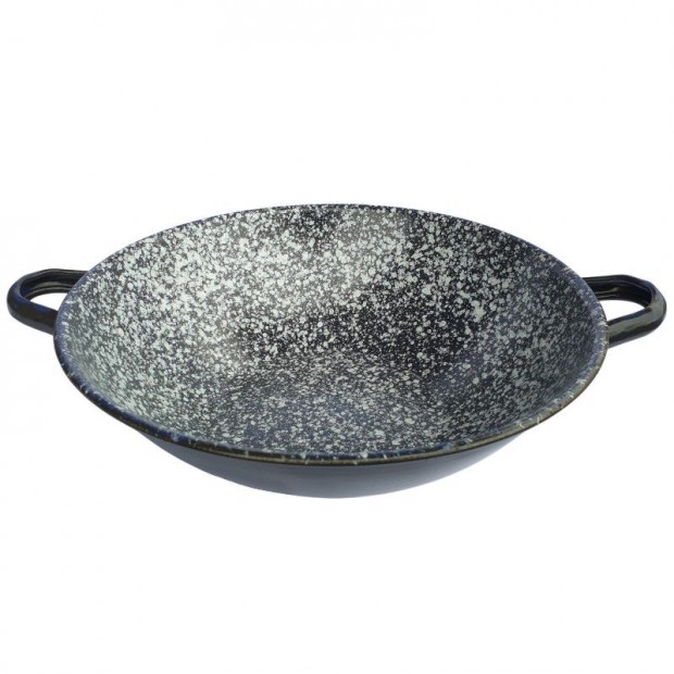Zom�ncozott wok 30 cm