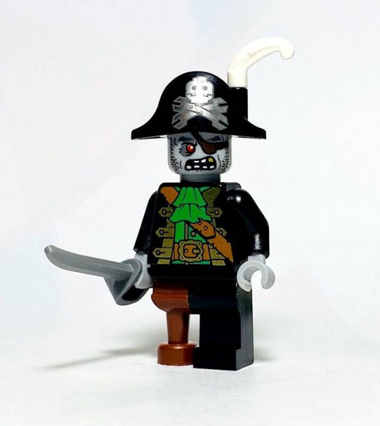 Zombi kalzkapitny Eredeti LEGO egyedi minifigura - Pirates - j