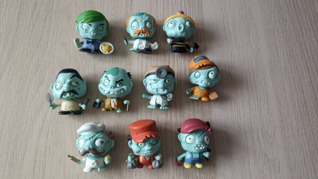 Zombie Zity zombi figurk (10 db) j llapotban