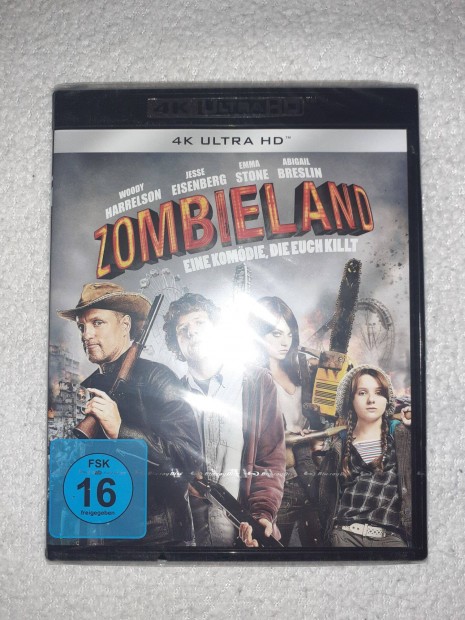 Zombieland / Woody Harrelson / 4 K Ultra HD Blu-ray