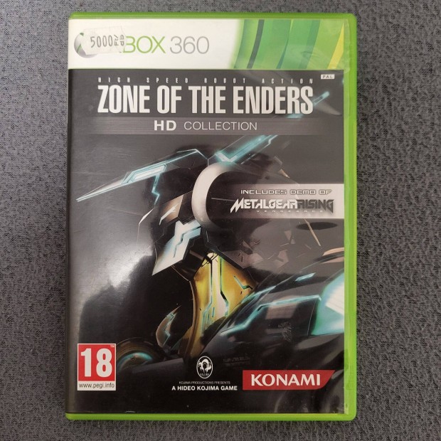 Zone OF The Enders HD Collection "xbox360-one-series jtk elad-csere