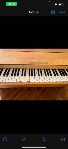 Zongora- Alexander Hermann Pianino
