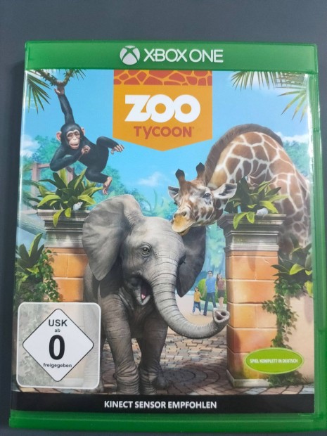 Zoo Tycon Xbox One S X SX Jtk Debrecenben Elad