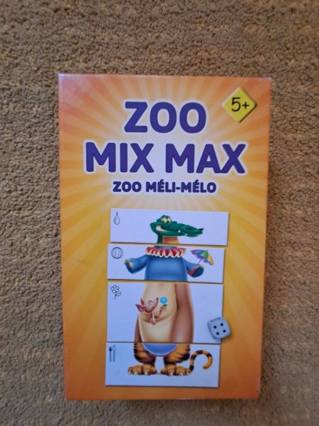 Zoo mix max puzzle tarsasjatek