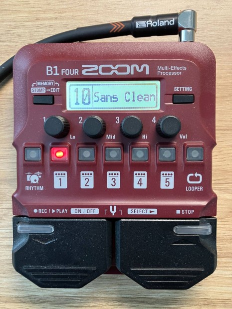 Zoom B1Four Bass Multi Effect