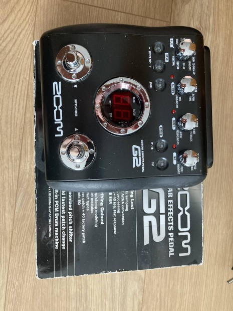 Zoom G2 gitr multieffekt