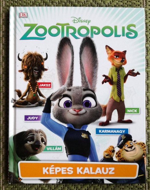 Zootropolis - Kpes kalauz - Disney meseknyv, gyerek knyv