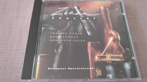 Zorn - Koncert CD Budapest Sportcsarnok 1996