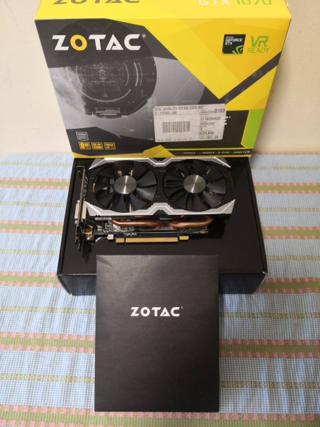 Zotac Geforce Gtx 1070 Mini 8GB Gddr5 256bit