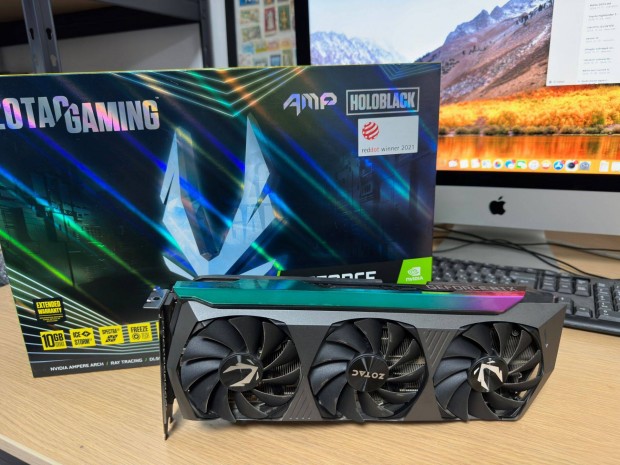 Zotac Rtx3080 AMP Holo 10Gb Gddr6X 320bit videokrtya