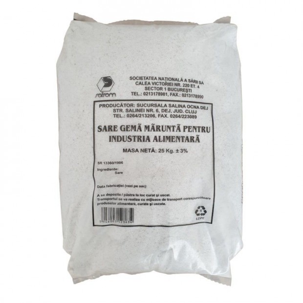 Zs�kos adal�kmentes nat�r kezeletlen erd�lyi s� 25 kg-os 180ft/kg