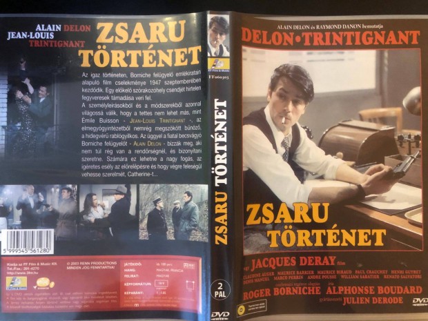 Zsaru trtnet (karcmentes, Alain Delon) DVD