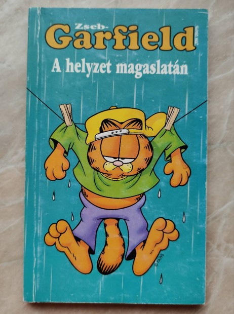 Zseb Garfield knyvek 