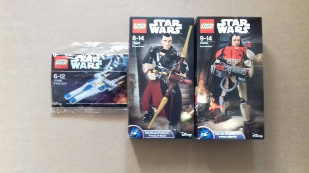 Zsivny Egyes bontatlan Star Wars LEGO 30496 + 75524 + 75525 utnvt