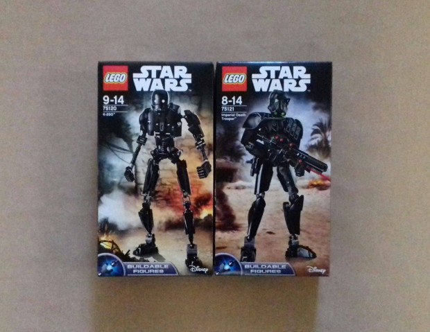 Zsivny Egyes bontatlan Star Wars LEGO 75120 K-2SO + 75121 Fox.az rba