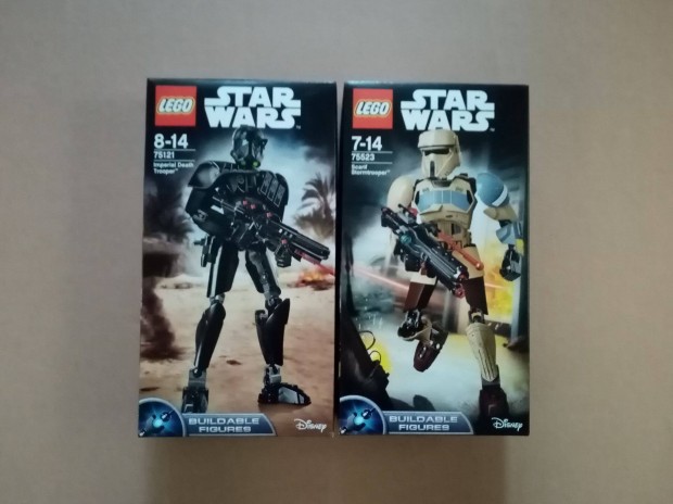 Zsivny Egyes bontatlan Star Wars LEGO 75121 + 75523 Scarifi Fox.rban