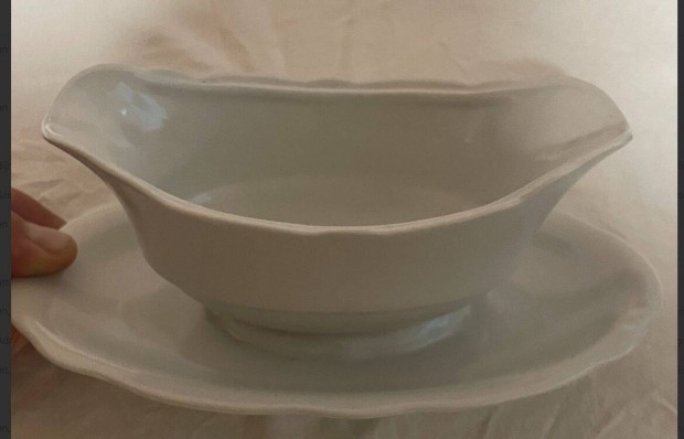 Zsolnai cukor tartó porcelán