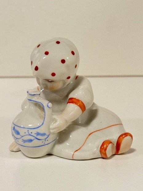 Zsolnay Annuska Porceln Figura 056