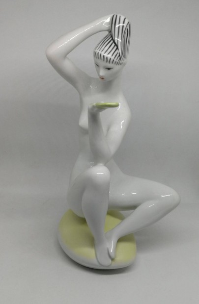 Zsolnay porceln art deco Akt!