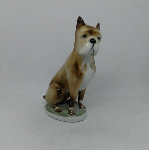 Zsolnay porcelán boxer!