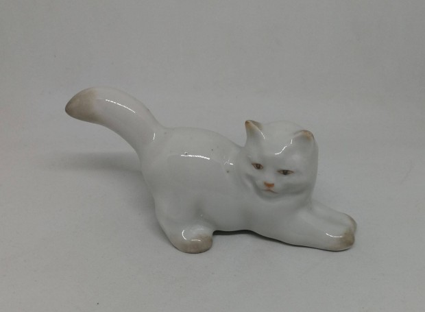 Zsolnay porceln cica!