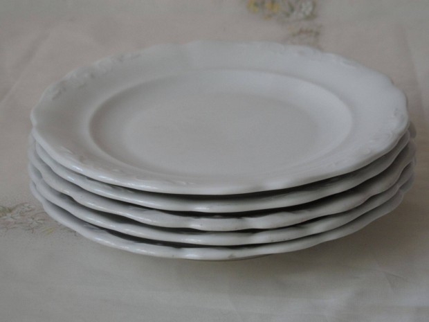 Zsolnay porceln lapostnyr ( 5 db. )