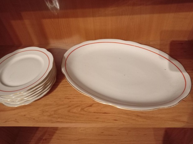 Zsolnay porceln stemnyes tl s 6 db kistnyr