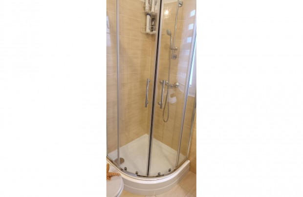 Zuhanykabin,zuhanytlcval 80x80 elad