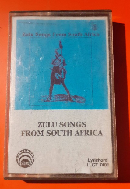 Zulu songs from South Afrika kazetta