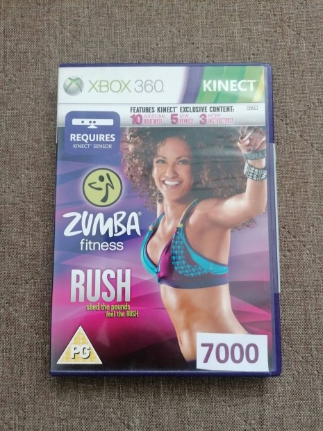 Zumba Fitness Rush Xbox 360 Kinect jtk elad!