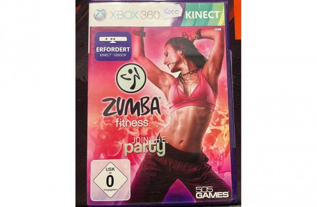 Zumba Xbox 360 jtk